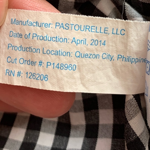 Marmellata Smocked Rickrack Gingham Dress Scottie Dogs, Black, White, Red, 3T - Picture 12 of 12